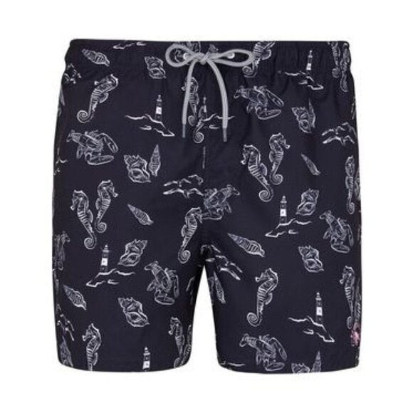 💕TED BAKER💕 Flamez All Over Printed Swim Shorts - Picture 6 of 16